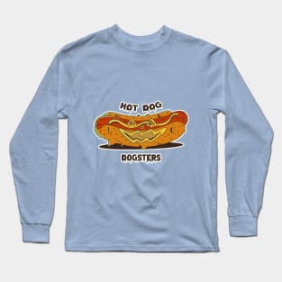 Hot dog dogster Long Sleeve T-Shirt